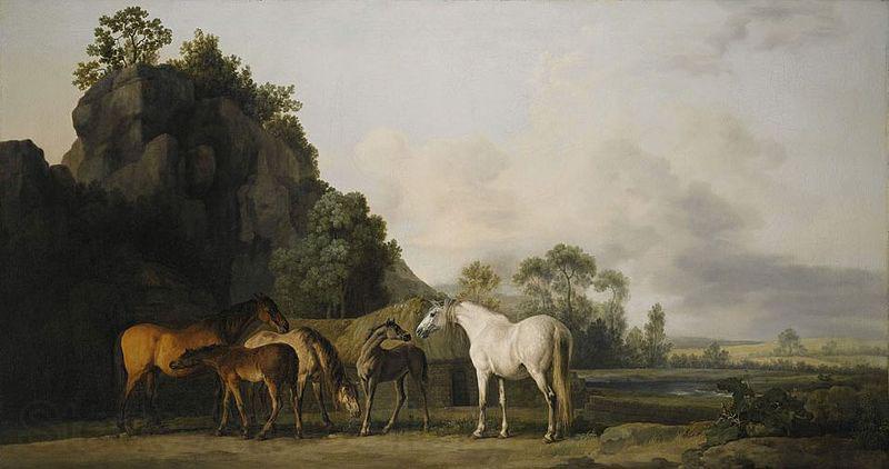 George Stubbs Brood Mares and Foals, Germany oil painting art